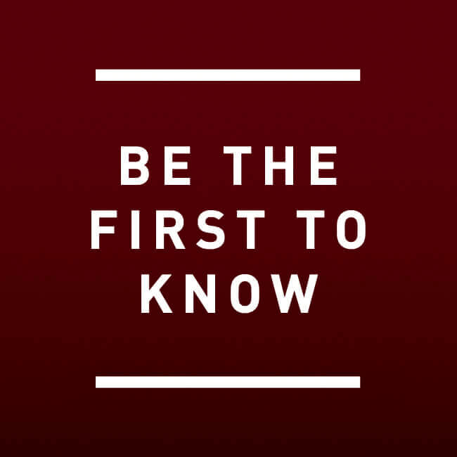 Be The First To Know - On